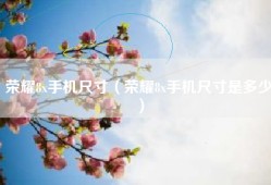 荣耀8x手机尺寸（荣耀8x手机尺寸是多少）