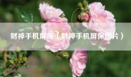 财神手机屏保（财神手机屏保图片）