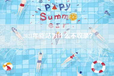 2021年新站为什么不收录？