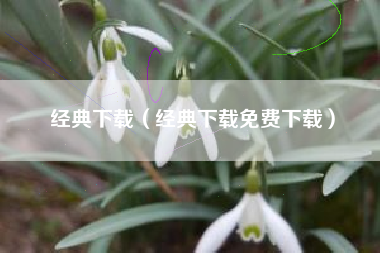 经典下载（经典下载免费下载）